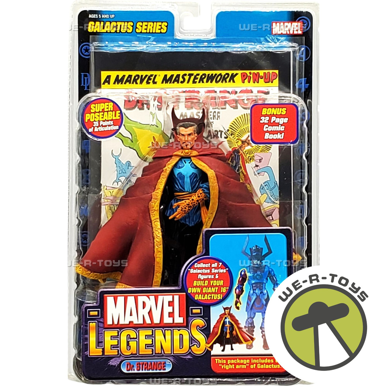 Marvel Legends Dr. Strange Action Figure Galactus Series Toy Biz 2005