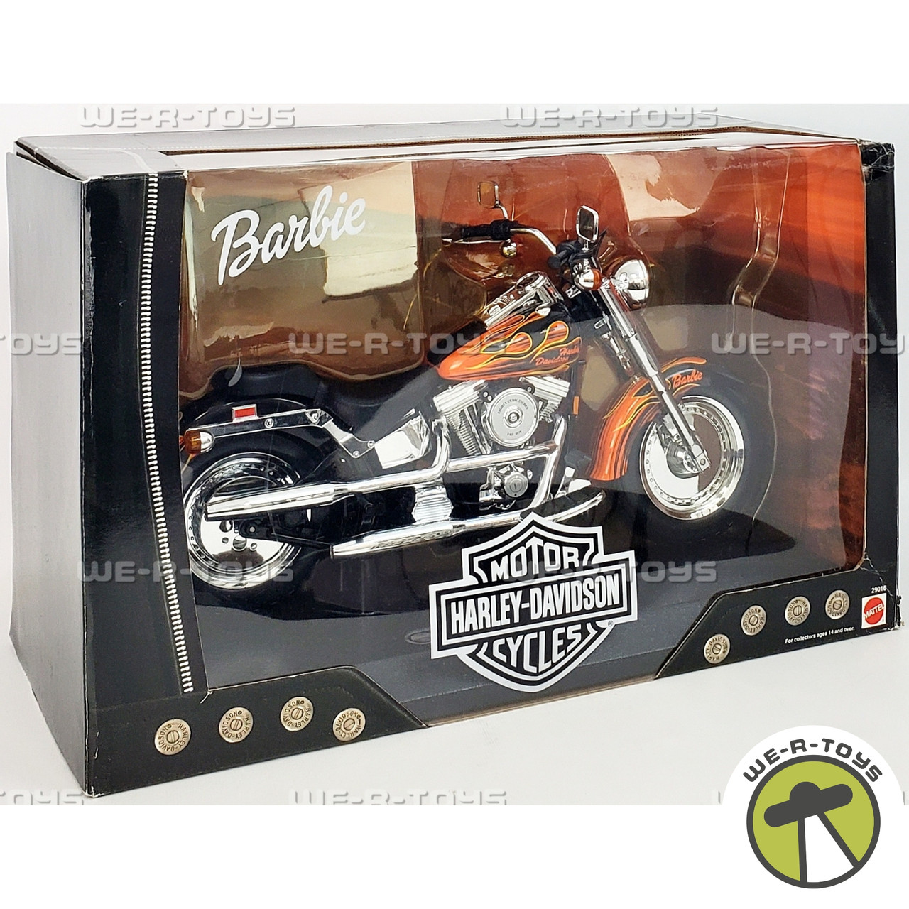 Barbie Harley-Davidson Fat Boy Replica Motorcycle Vehicle 2000