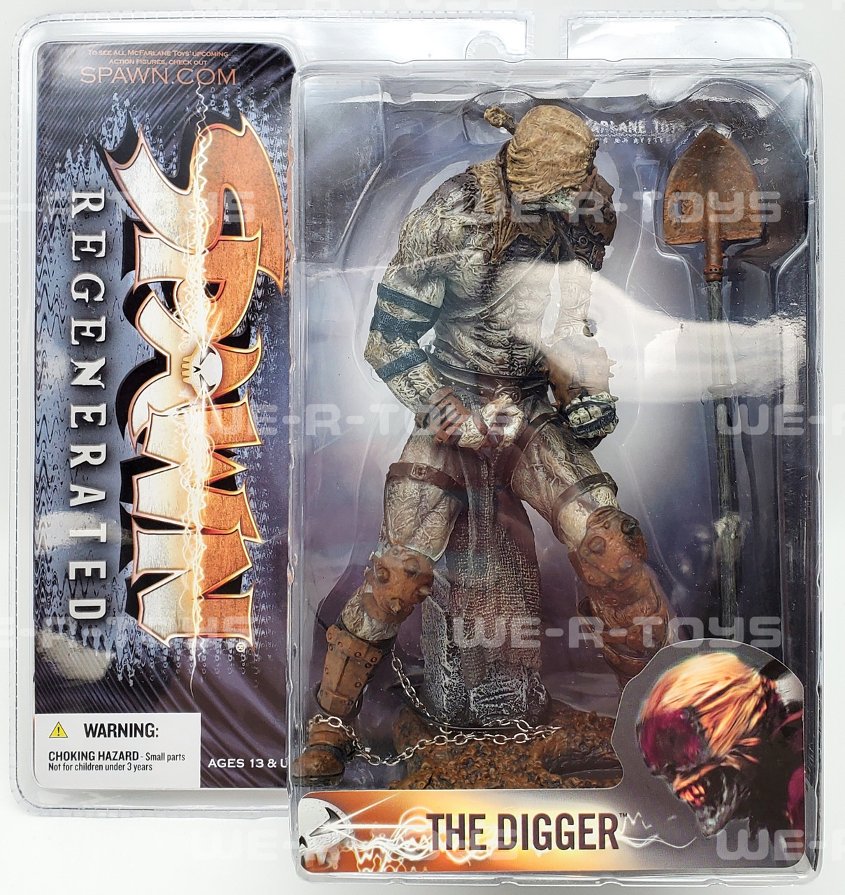 SPAWN REGENERATED シリーズ28 グレイブ ディガー2 Spawn Regenerated Series 28 The Digger Action Figure with Shovel
