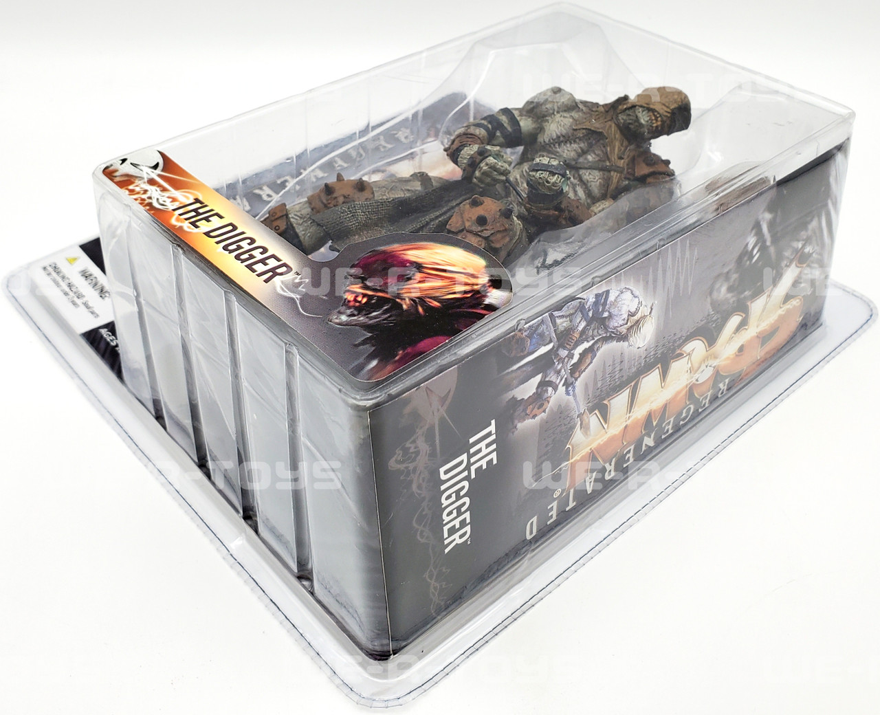 Spawn Regenerated Series 28 The Digger Action Figure with Shovel