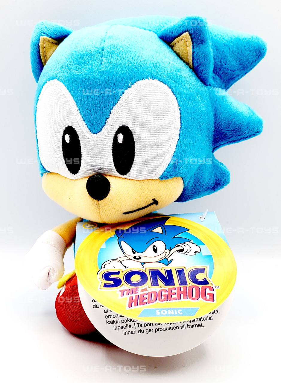 Sonic the Hedgehog 9-Inch Plush 2019 Jakks Pacific 40068 We-R-Toys
