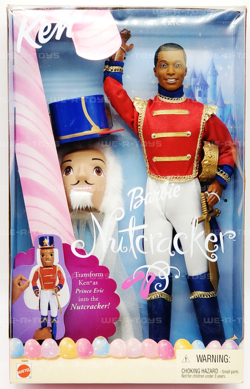Barbie Ken as Prince Eric in The Nutcracker Doll African American