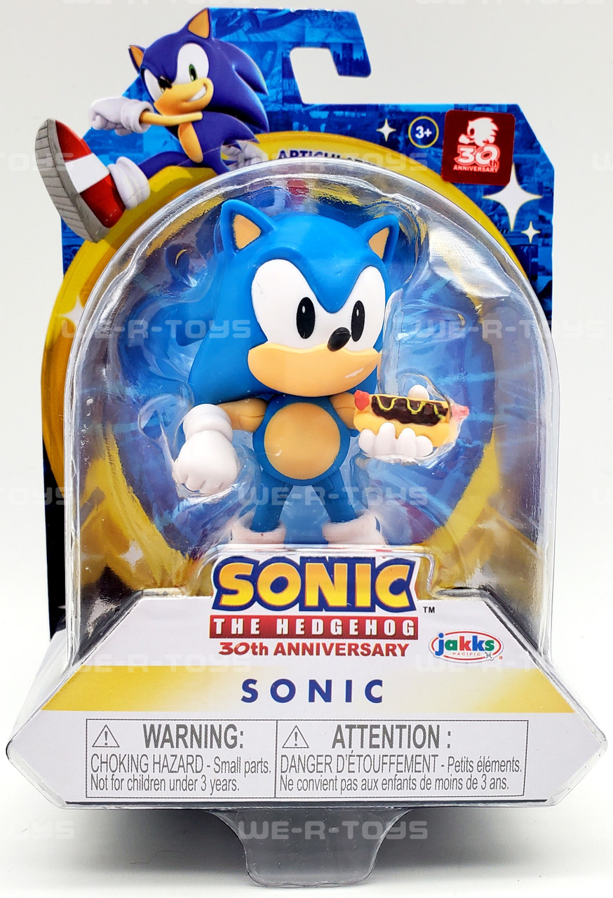 Sonic the Hedgehog 30th Anniversary Sonic with Chili Dog Jakks