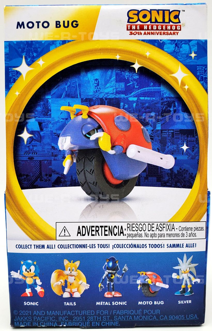 Sonic the Hedgehog Moto Bug Small Action Figure Jakks