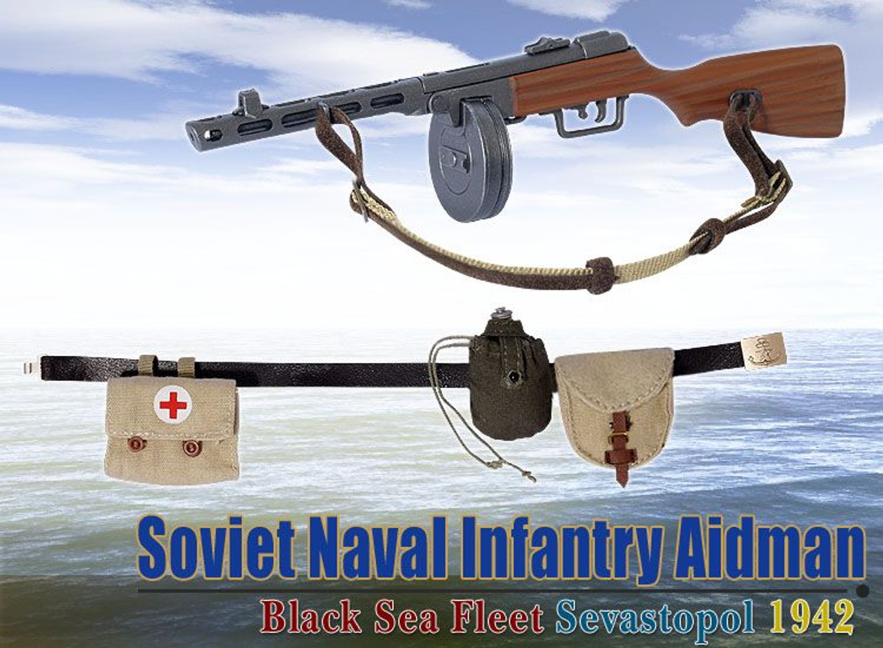 ミリタリー Dragon Soviet Naval Infantry Aidman 1942 Dragon 