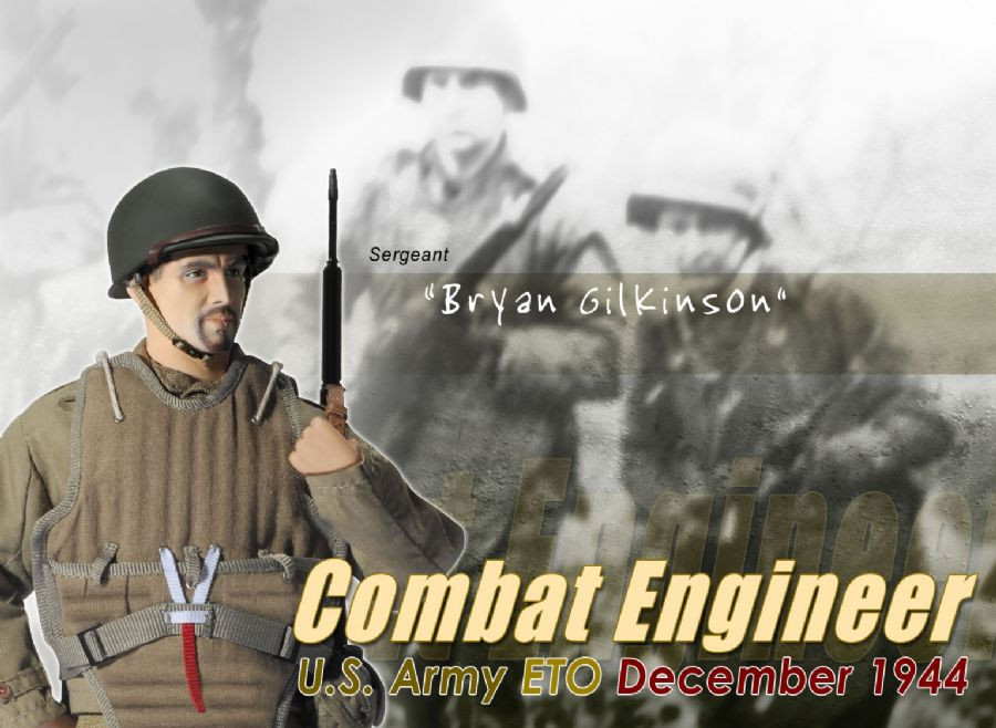Bryan Gilkinson U.S. Army Combat Engineer ETO December 1944 (Sergeant) Bryan Gilkinson U.S. Army Combat Engineer ETO December 1944 (Sergeant)