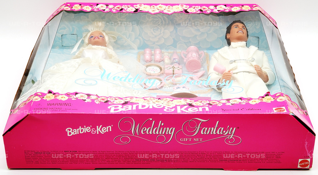 Barbie & Ken Wedding Fantasy Gift Set Special Edition 1996 Mattel