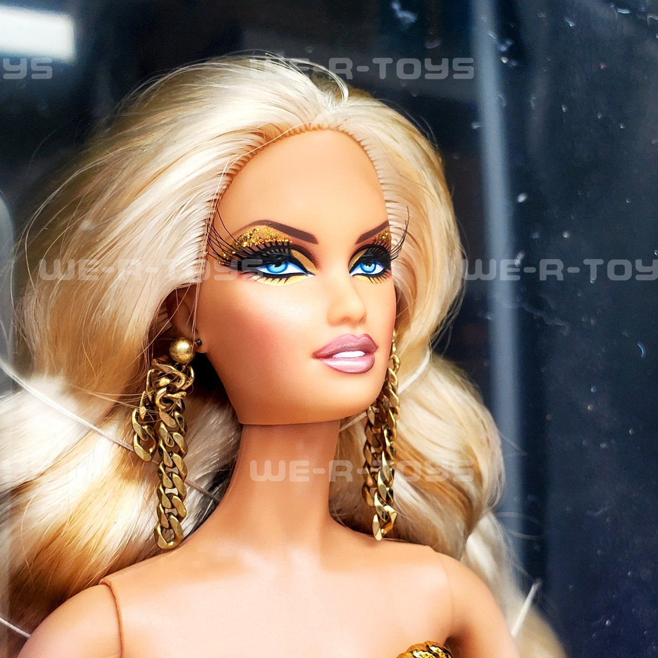 Barbie Collector The Blonds Blond Gold Label Barbie Doll and Stand Mattel  NRFB