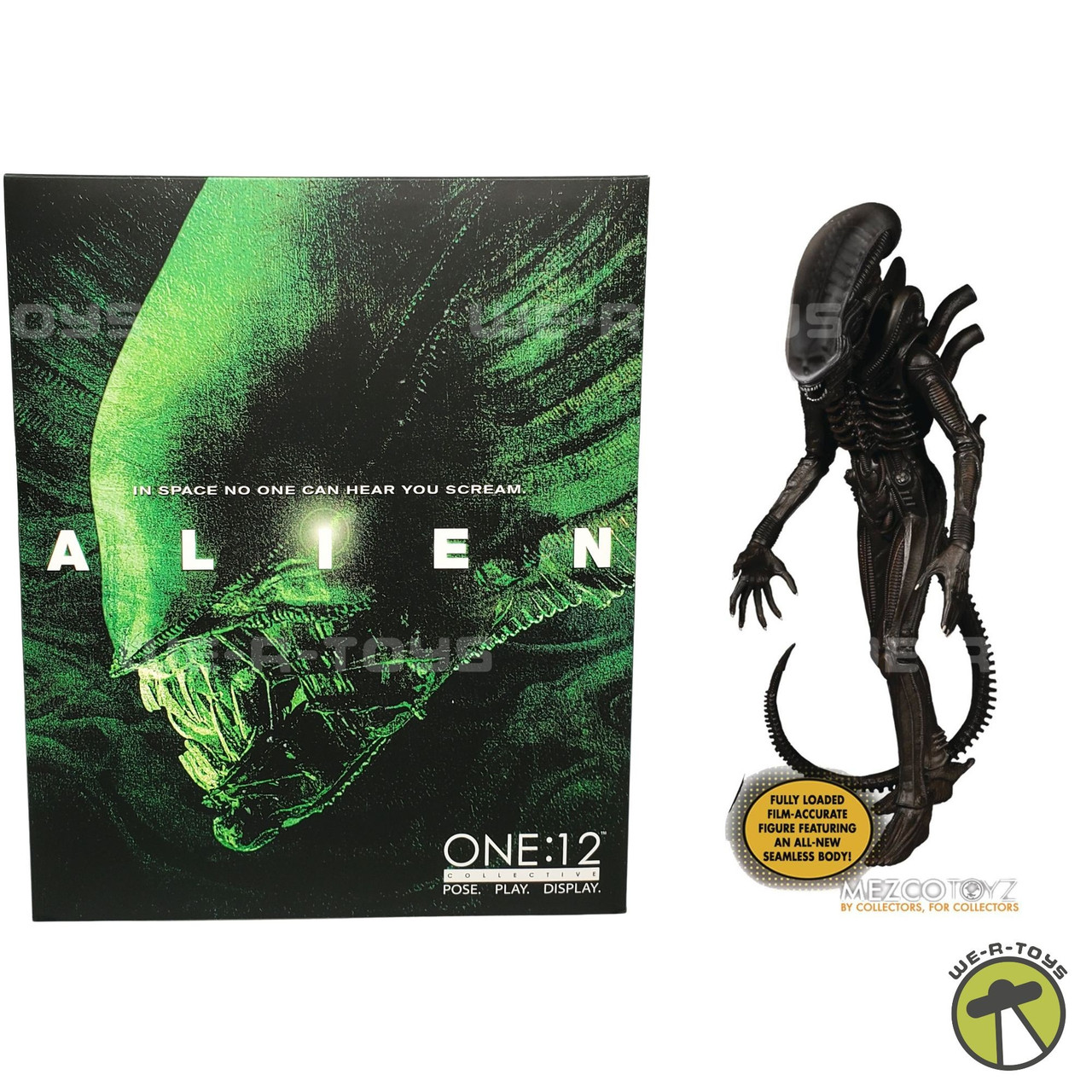 Alien One:12 Collective Deluxe Action Figure Mezco - We-R-Toys