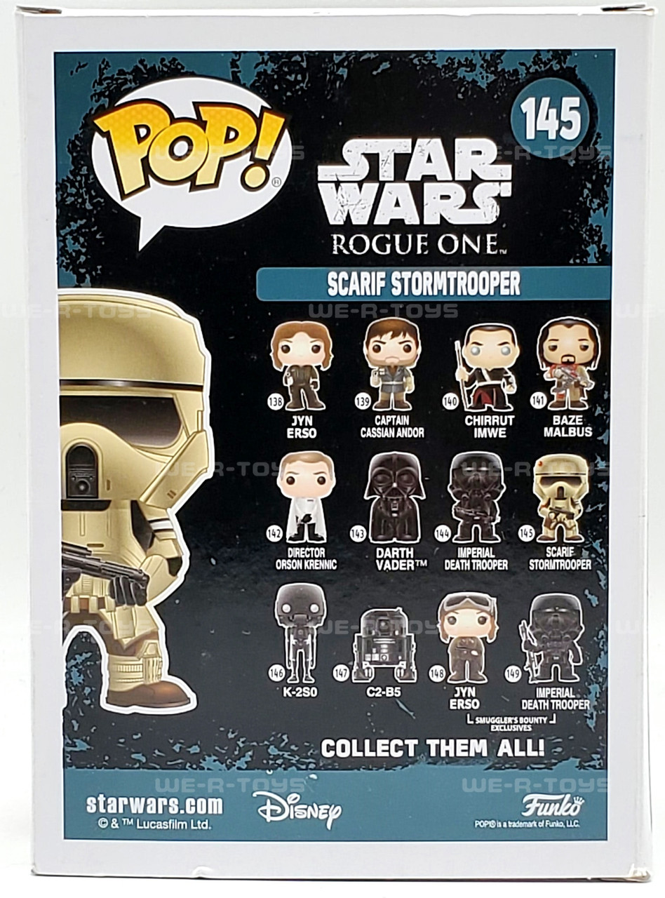 FunkoPop！156 SCARIF STORMTROOPER 限定版 Funko POP Star Wars Rogue One Scarif Stormtrooper 156 Vinyl