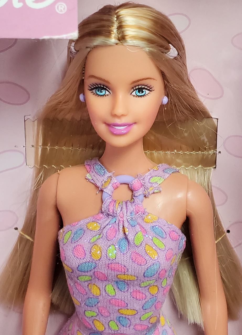 Barbie Easter Delights Doll with Bunny and Basket 2003 Mattel