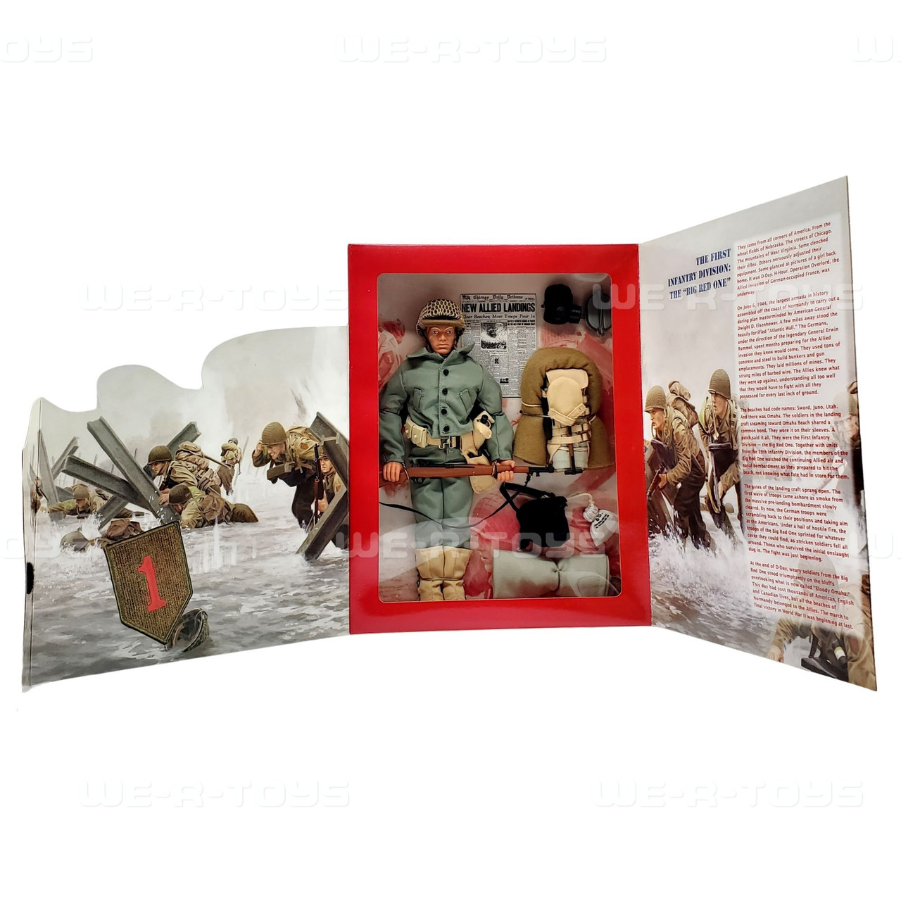 Joe WWII D-Day Salute First Infantry Division Limited Edition