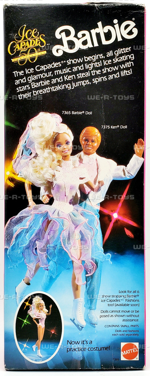 Barbie Ice Capades 50th Anniversary Doll 1989 Mattel 7365 - We-R-Toys