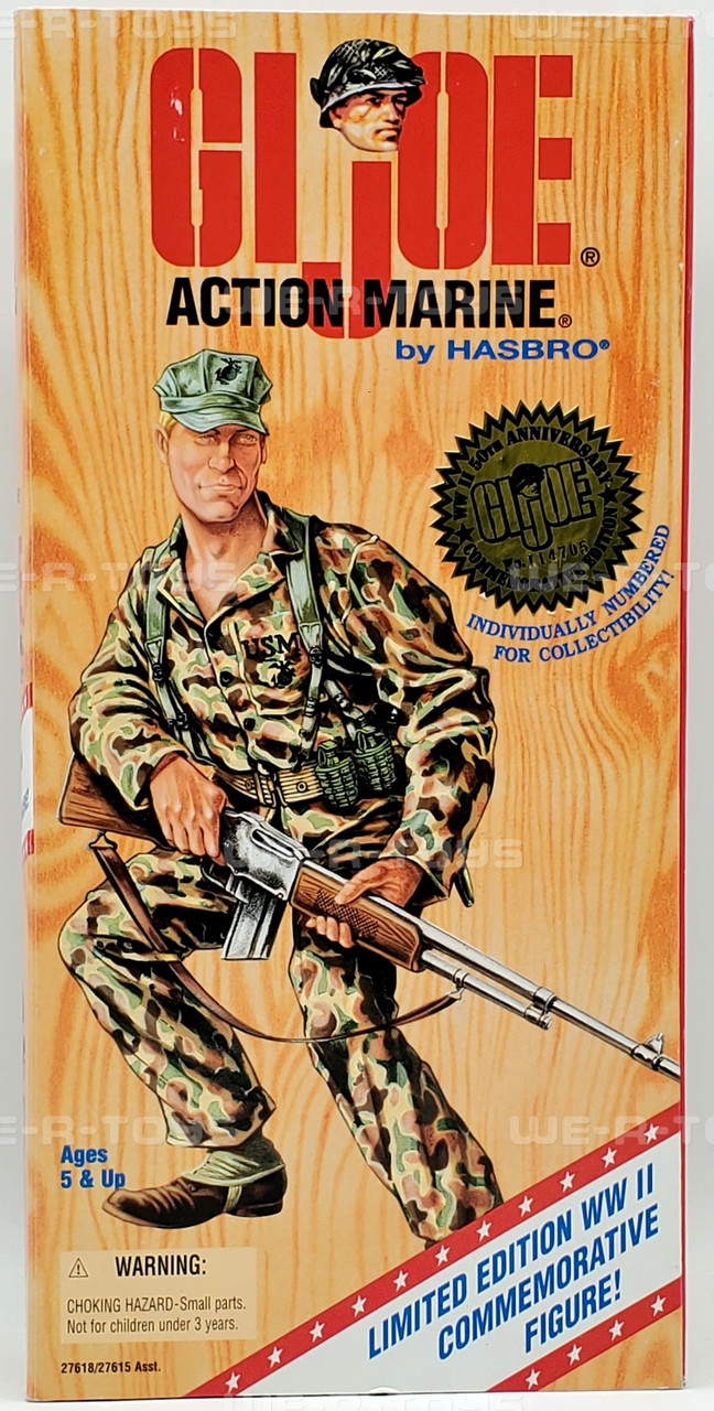 G.I. Joe Action Marine WWII 50th Anniversary Action Figure
