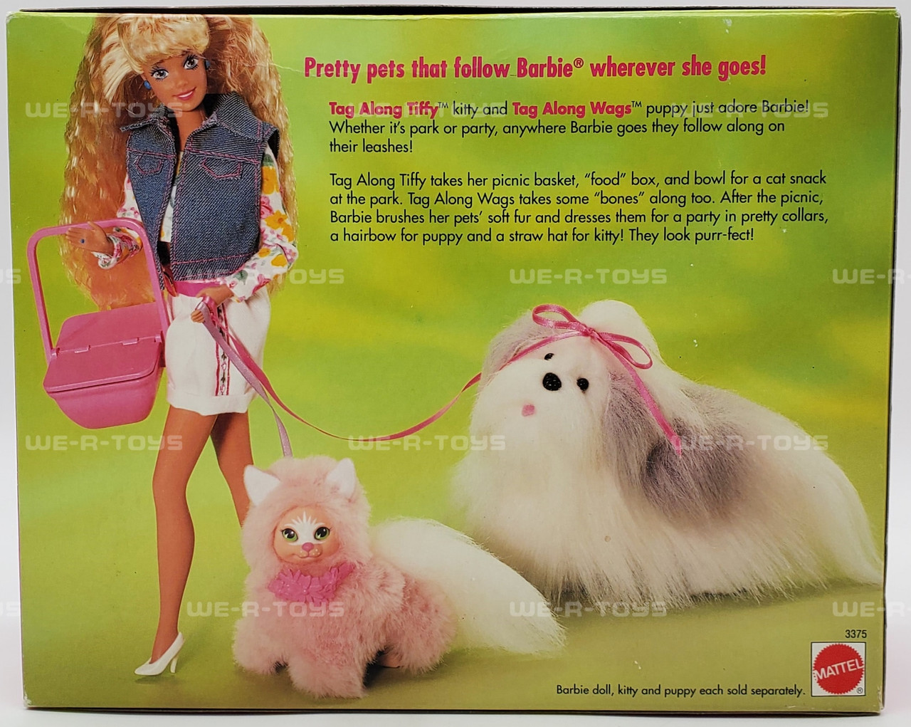 アメリカ購入1992年バービーTiffy猫ちゃんネコあちゃちゅむ