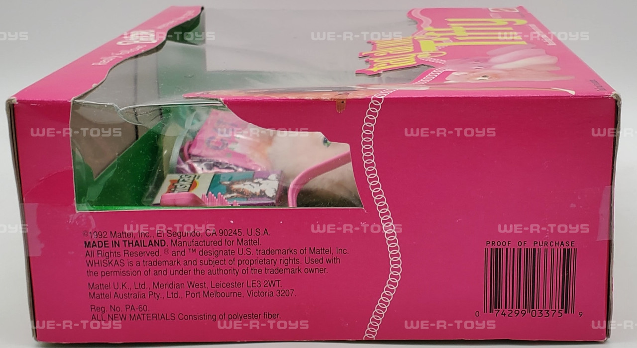 Barbie Tag Along Tiffy Kitty Cat Doll and Accessories 1992 Mattel