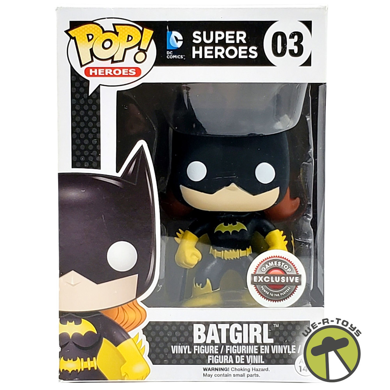 Funko POP! DC Super Heroes Batgirl Black and Yellow Exclusive
