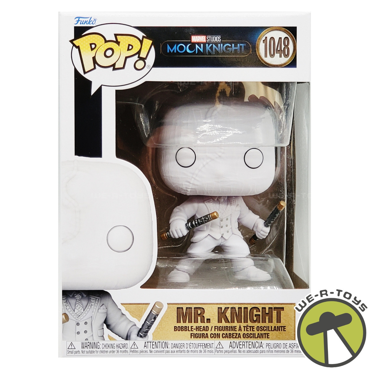 Marvel Moon Knight Mr. Knight Bobble-Head Figure Funko POP! #1048