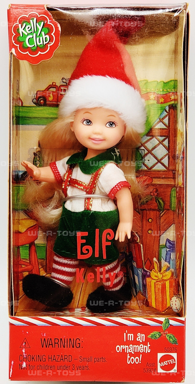 Barbie Kelly Club Christmas Elf Kelly doll ornament too並行輸入品