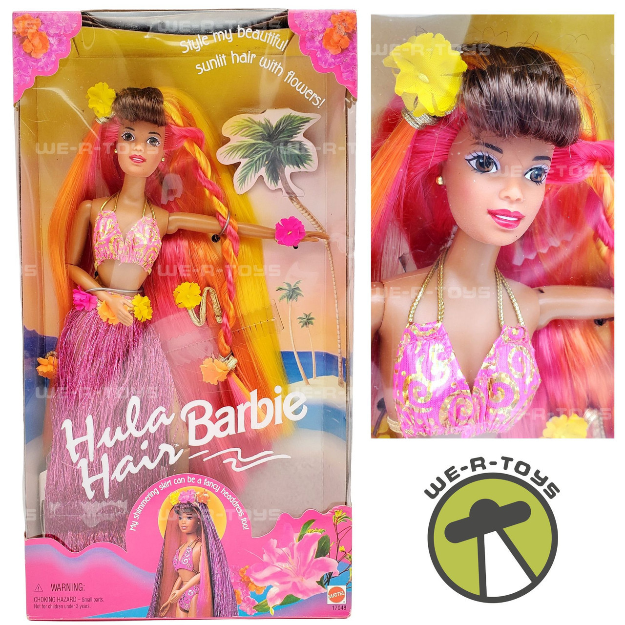 barbie toys barbie hula hair 1996