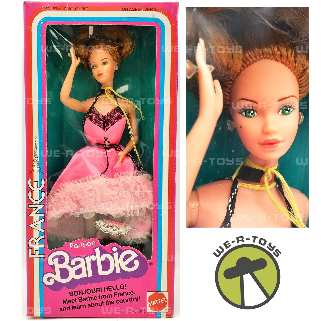 Barbie Dolls of The World Collection Parisian Doll 1990 Mattel