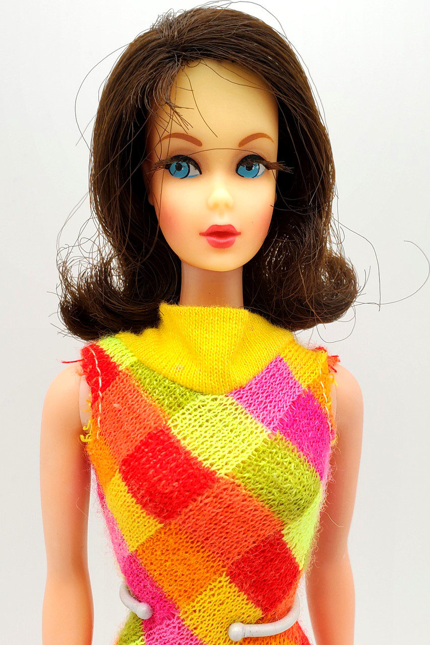 Vintage 1966 Marlo Flip Barbie Japan with 1969 Twist & Turn