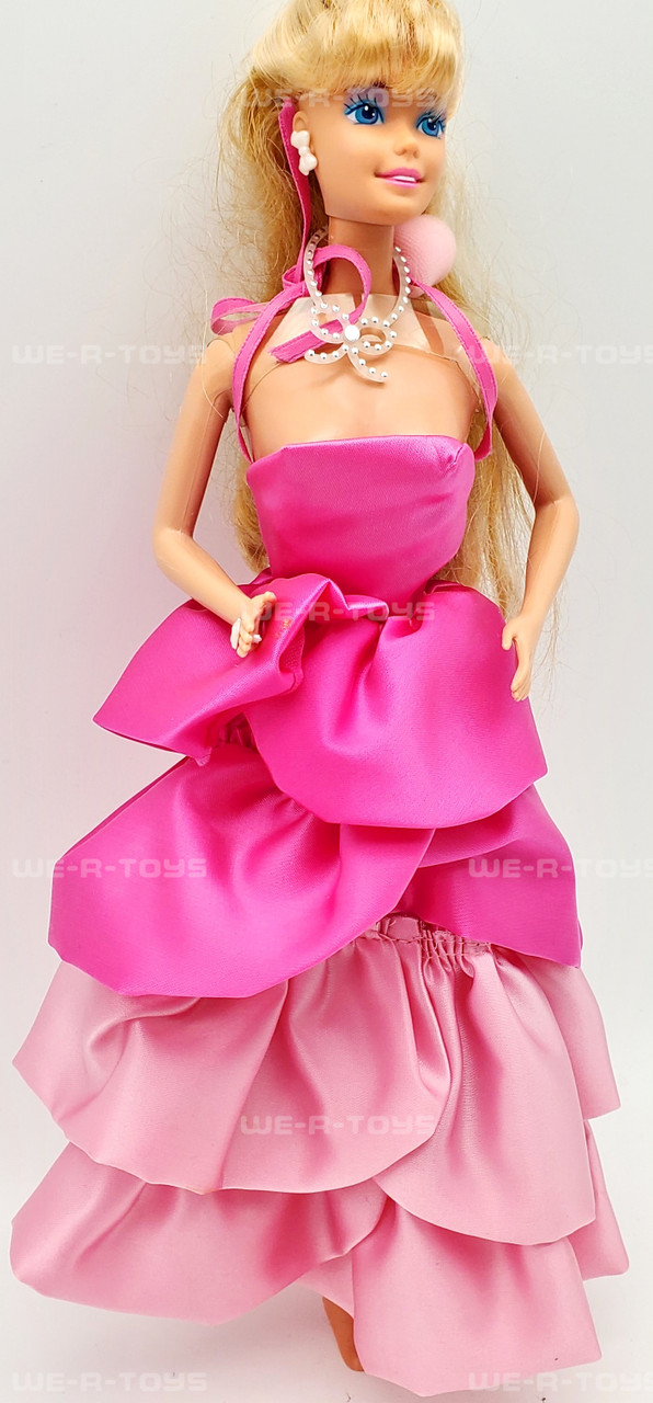 Vintage Barbie Doll with 1983 Sweet Roses P.J. Fashion Dress