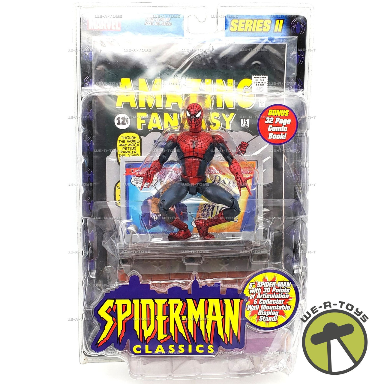 Marvel Series 2 Spider-Man Classics 32 Page Comic Book and Action