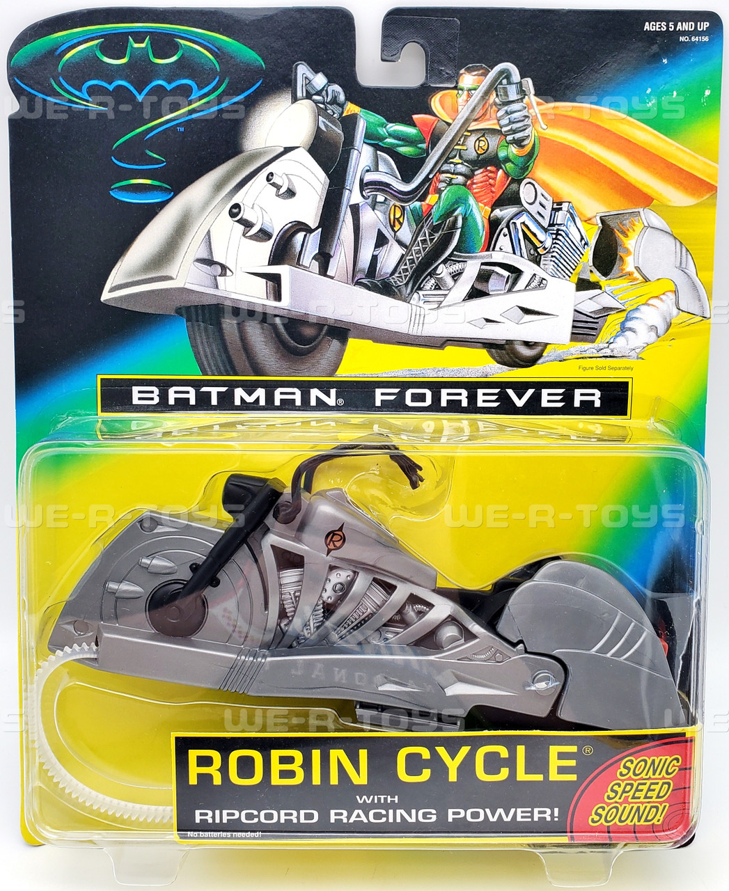 Batman Forever Robin Cycle with Ripcord Racing Power Kenner 1995