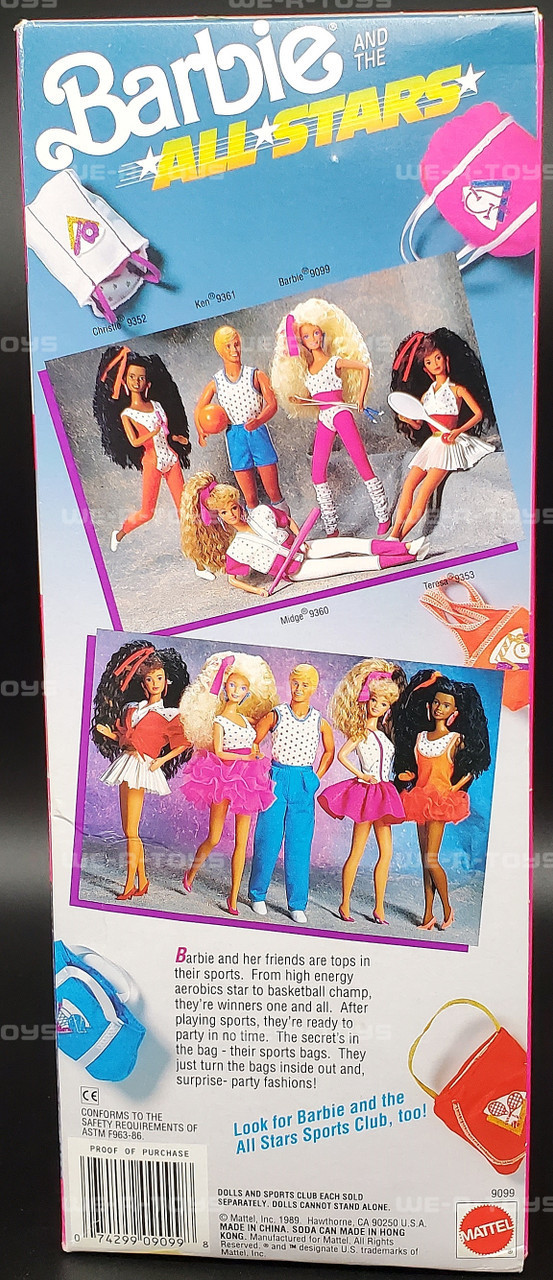 Barbie and the All Stars Aerobics Star to Party Superstar