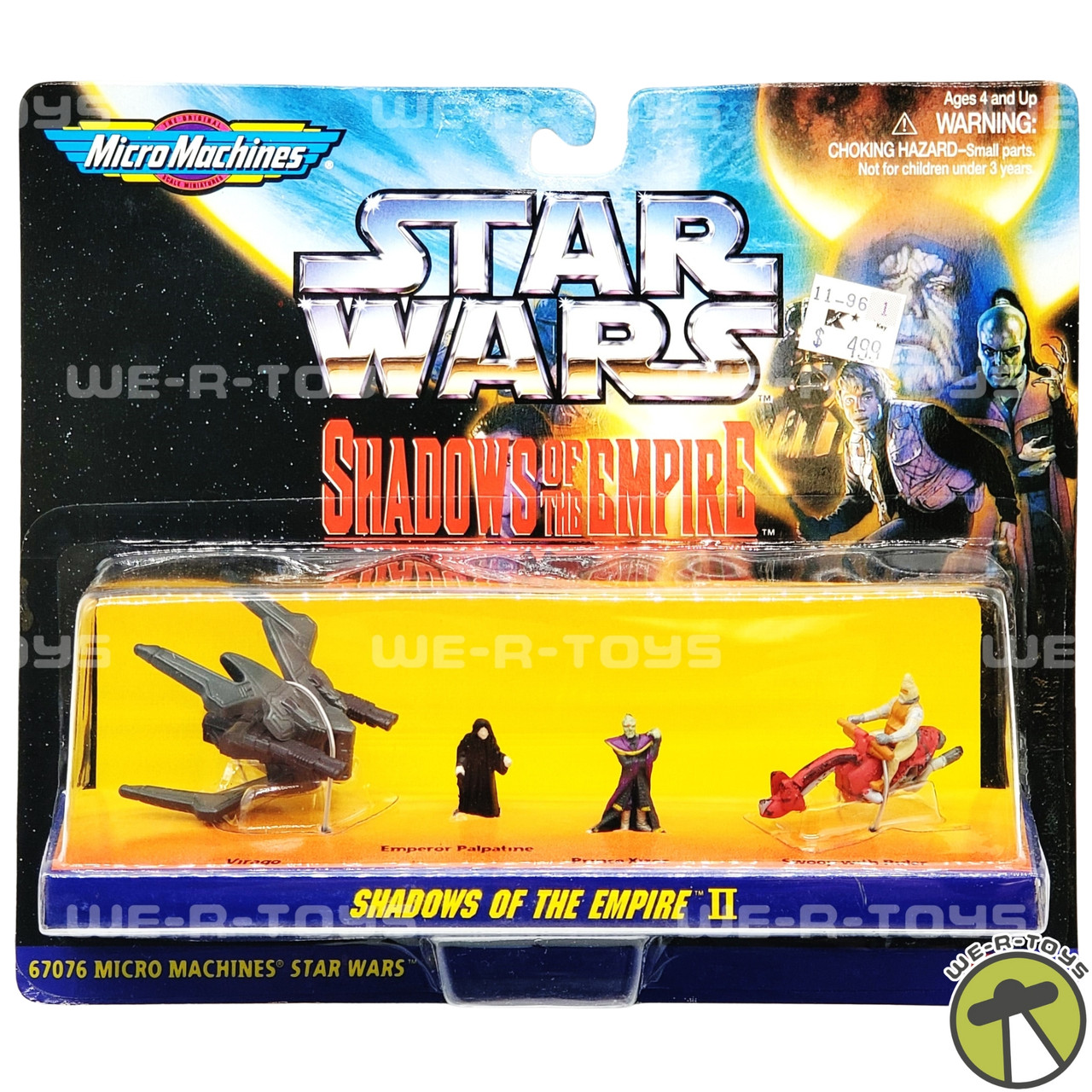 Star Wars Micro Machines Shadows of the Empire II 1996 Galoob No