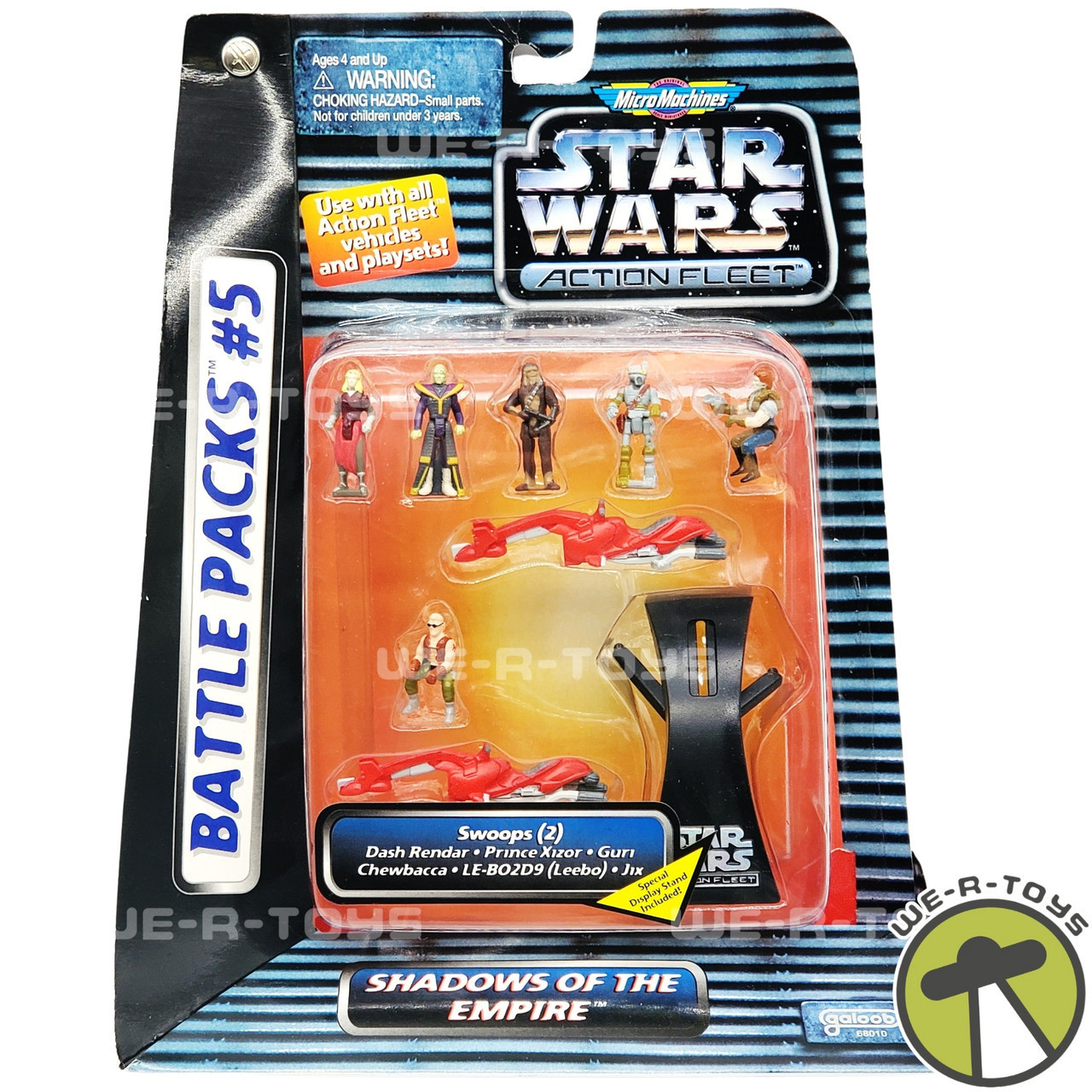 Classic Star Wars Micro Machines Battle Pack: Imperial Hunters #4, Con Dewback E 5 Figure