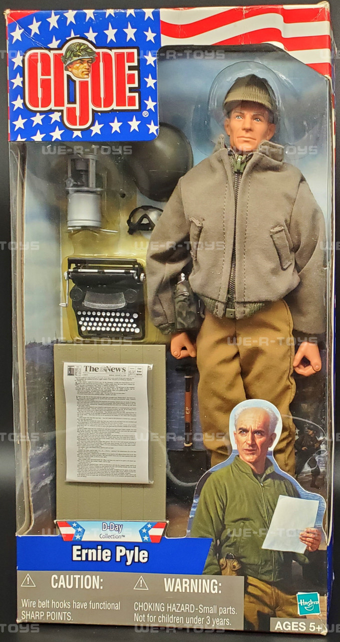 G.I. Joe D-Day Collection Ernie Pyle Action Figure 2001 Hasbro