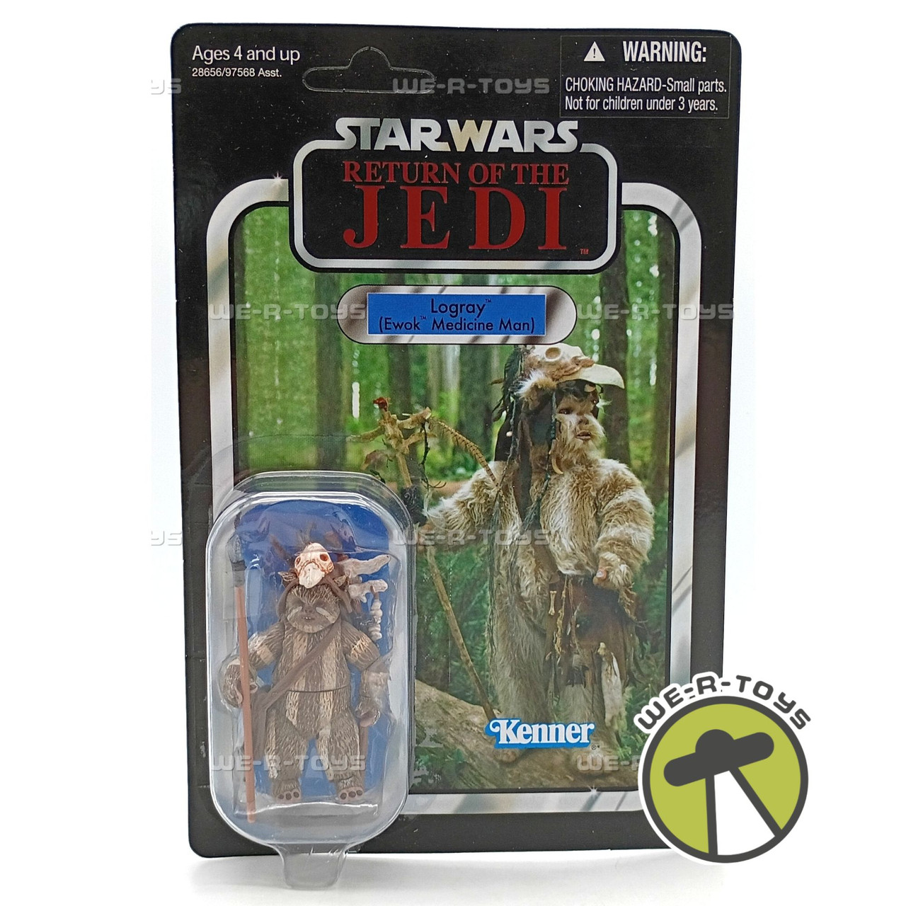 Star Wars Return of the Jedi Logray Ewok Medicine Man Action