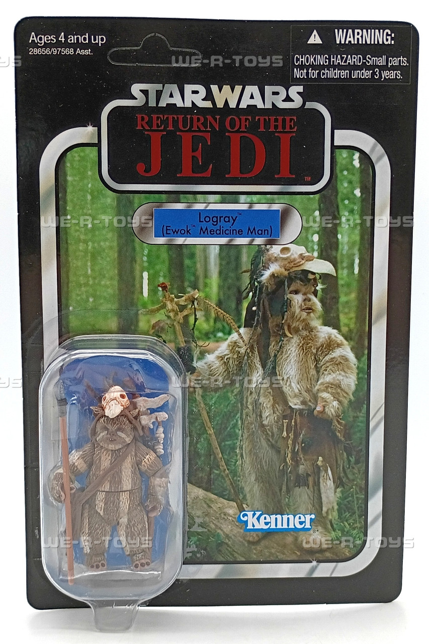 SF・ファンタジー・ホラー Kenner Star Wars Logray Star Wars Return of the Jedi Logray Ewok Medicine Man Action