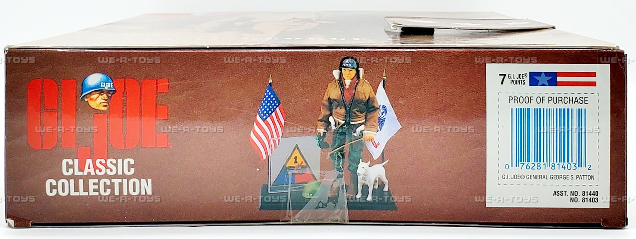 GI Joe General George S. Patton Historical Commanders