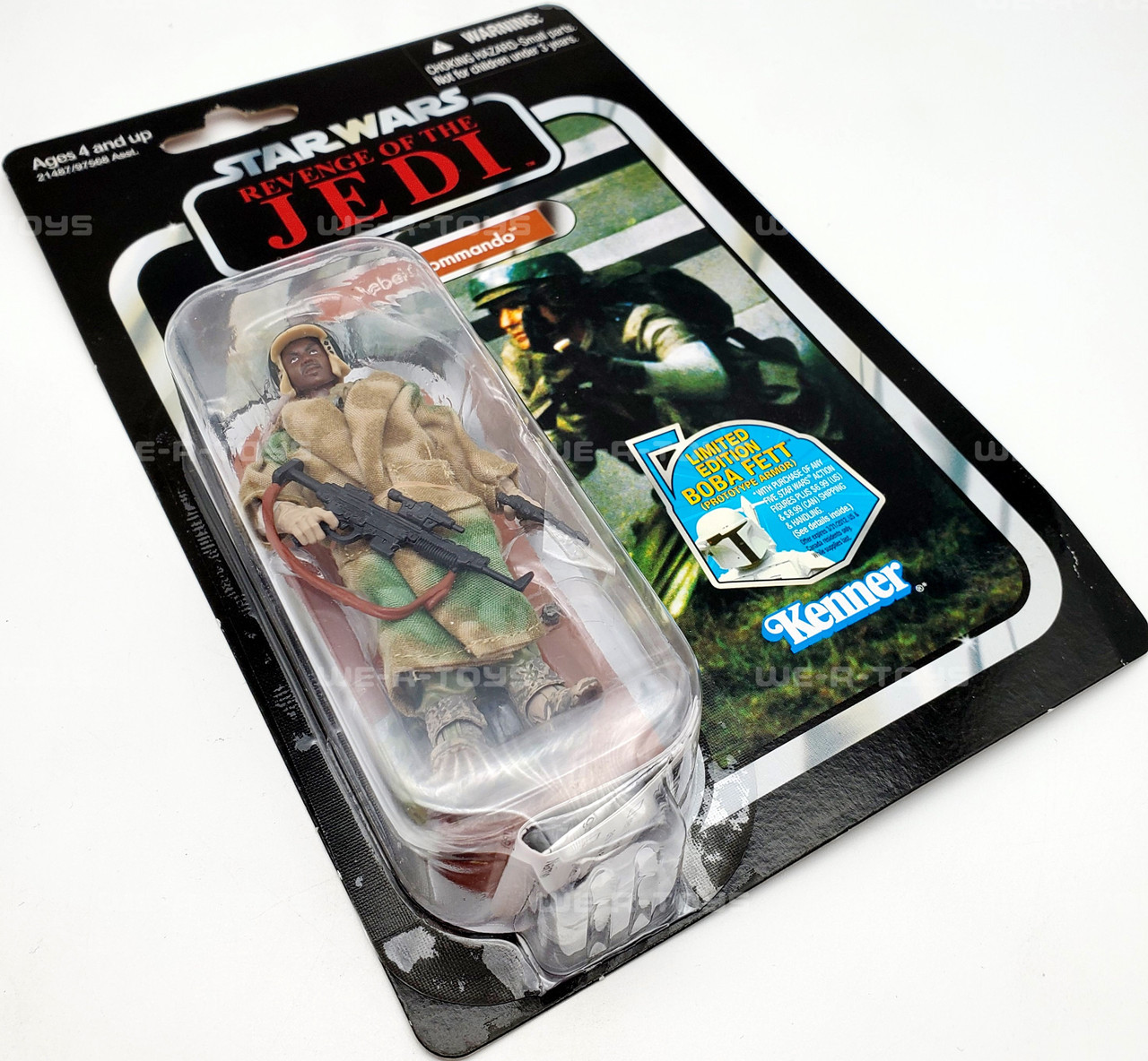 Star Wars Revenge of the Jedi Variant Rebel Commando Action