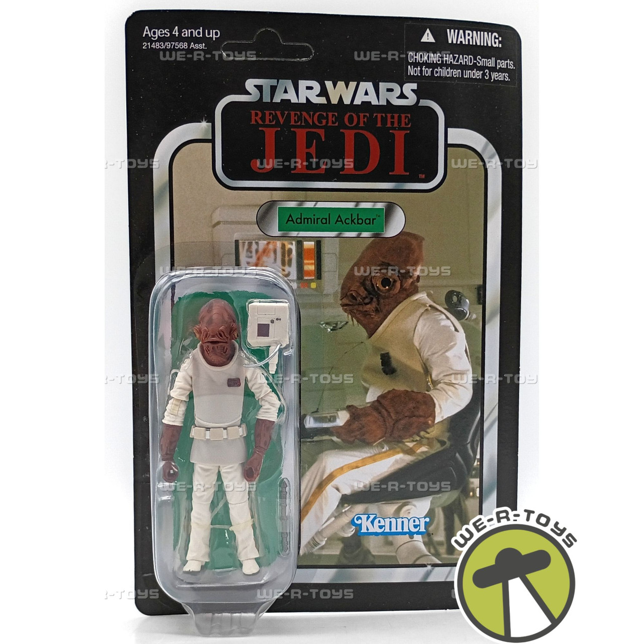 Star Wars Revenge of the Jedi Admiral Ackbar Action Figure 2011