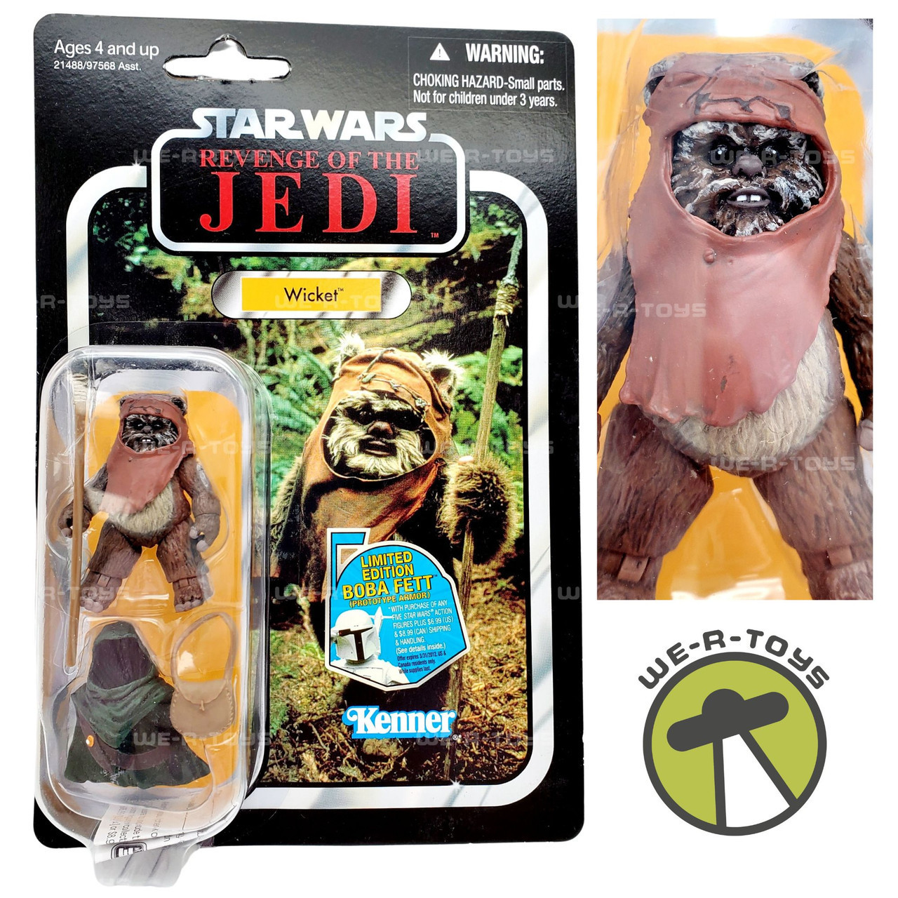 Star Wars Revenge of the Jedi Variant Wicket Ewok Figure