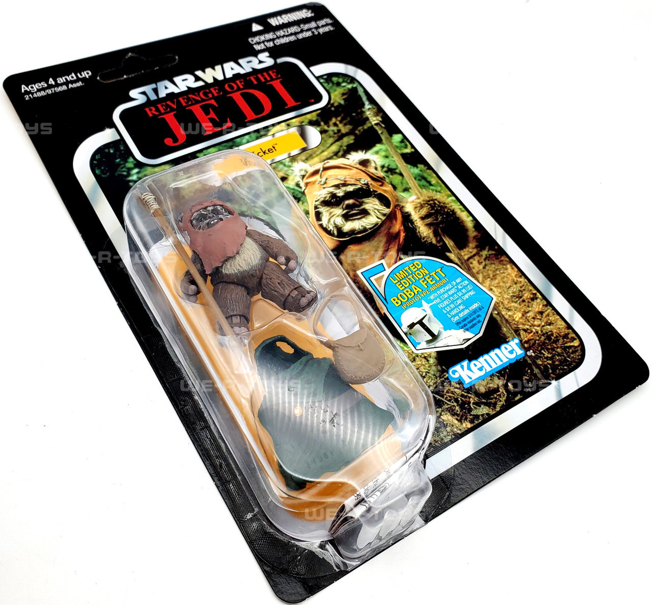 Star Wars Revenge of the Jedi Variant Wicket Ewok Figure UNPUNCHED