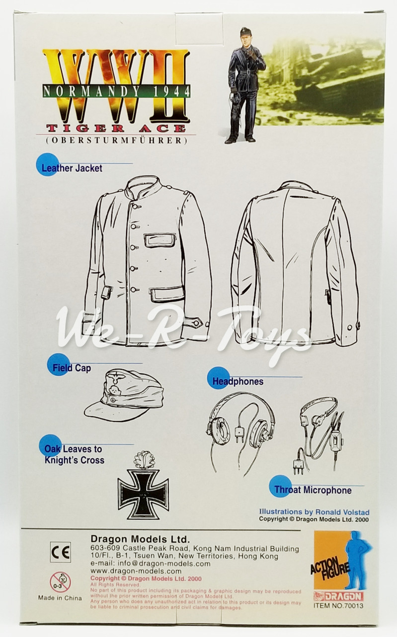 Dragon Action Figure 70013 Tiger Ace Michael WWII Normandy 1944