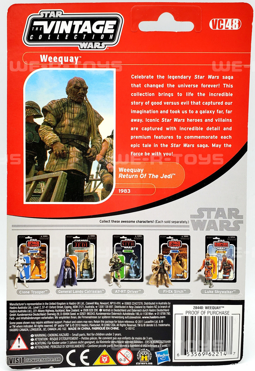 Star Wars Return of the Jedi Weequay Skiff Master Action Figure