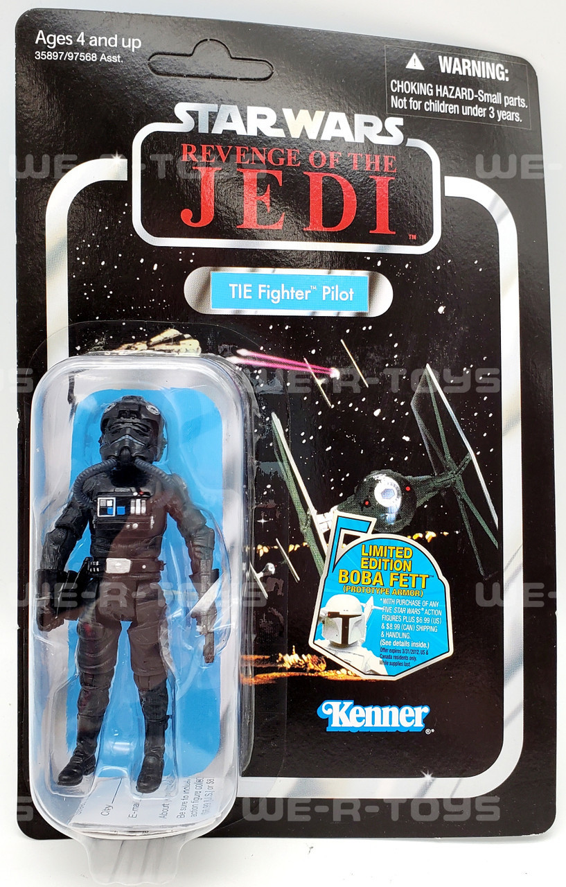 Vintage 1982 Star Wars TIE Fighter Pilot Kenner Action