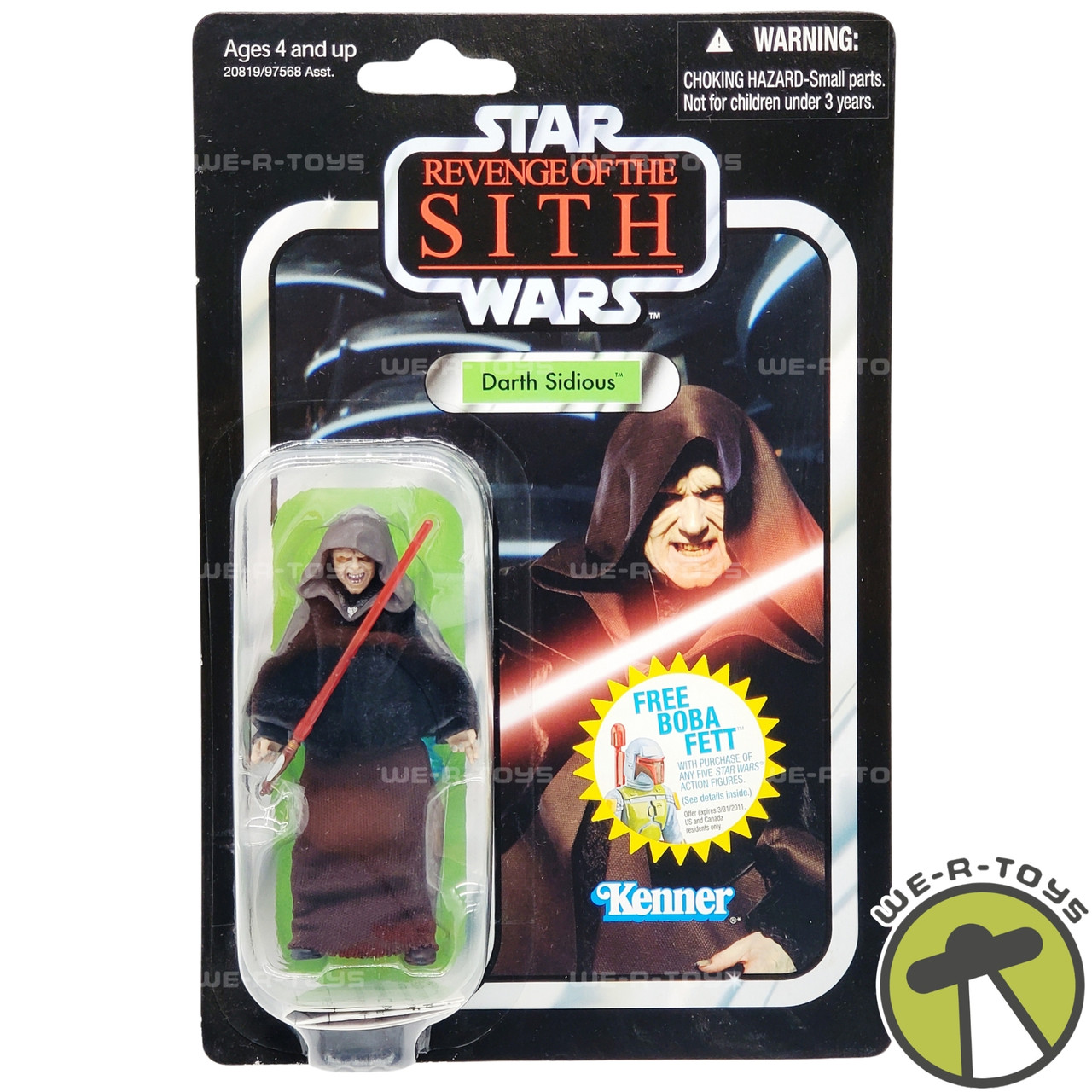 Star Wars The Vintage Collection Darth Sidious Action Figure 2010