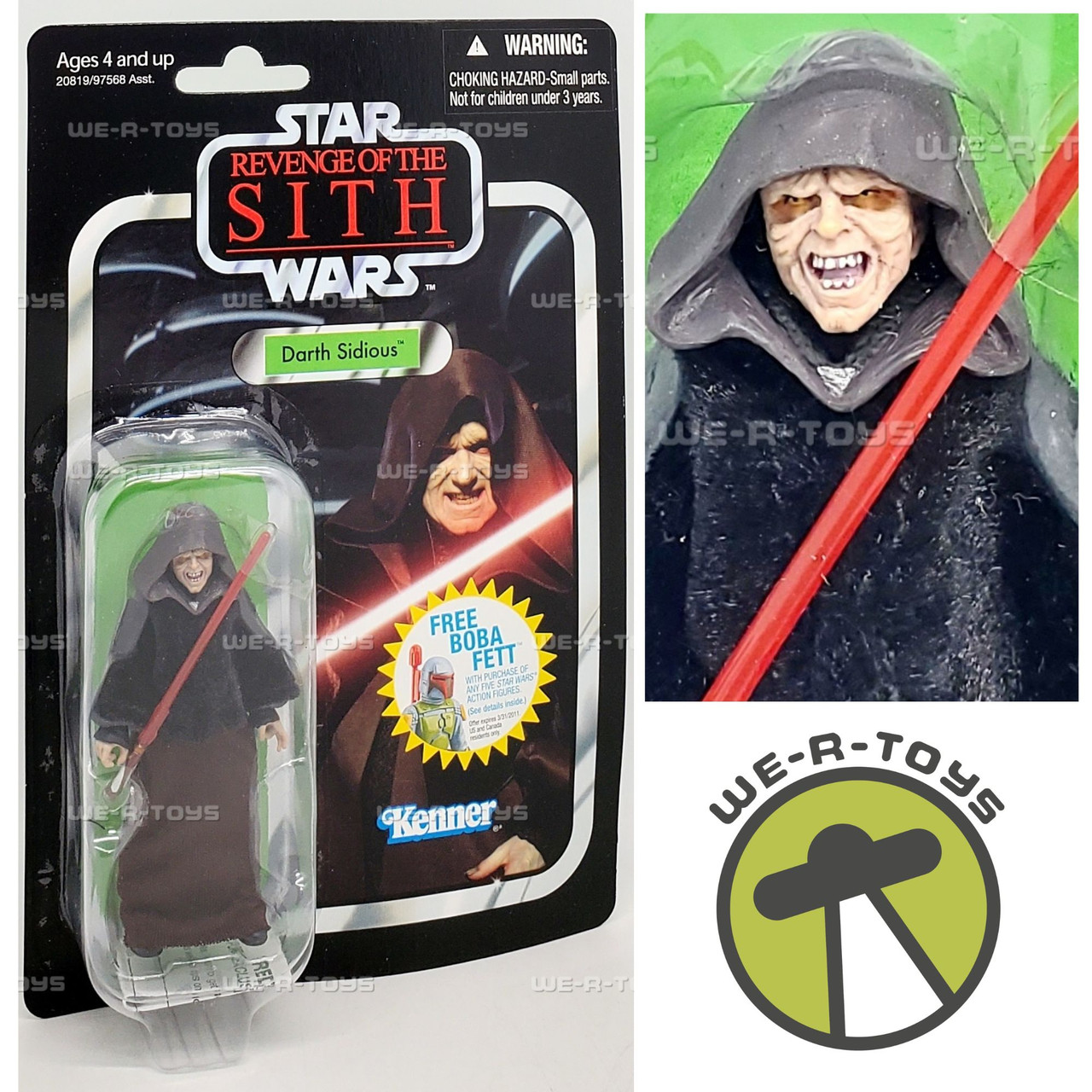 Star Wars The Vintage Collection Darth Sidious Action Figure 2010