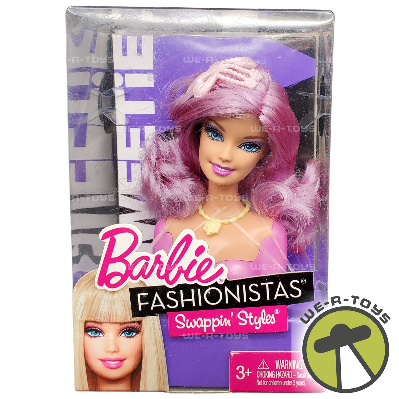 Barbie a plastic tan | Barbie Deluxe Style Doll in Pink Metallic