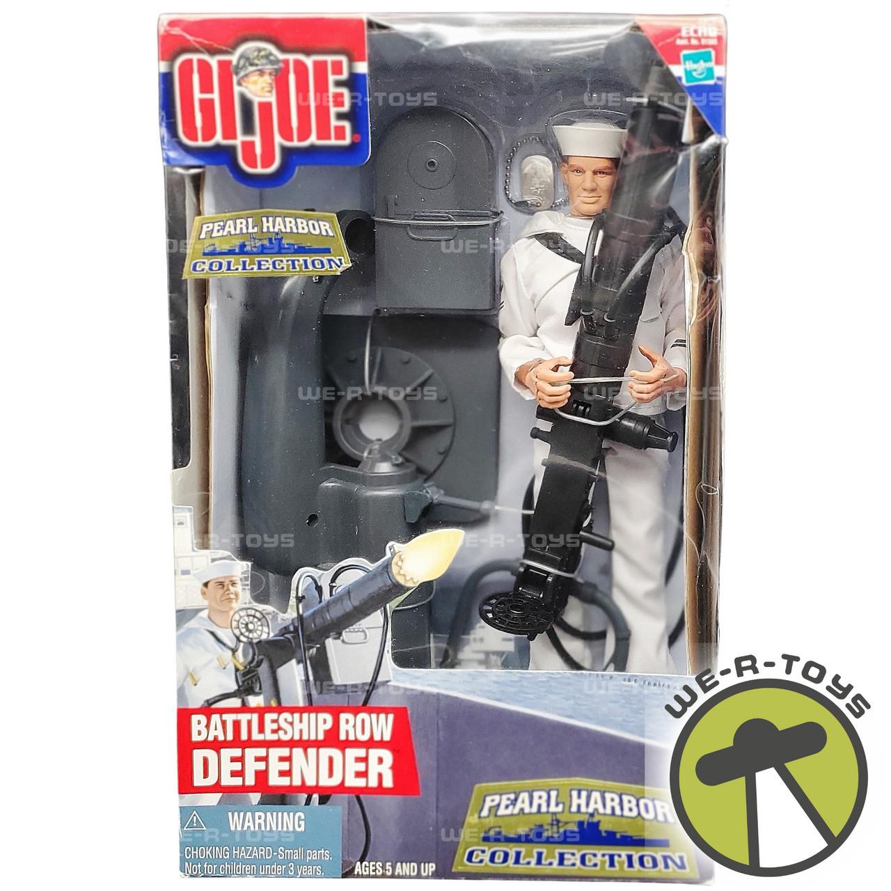G.I. Joe Pearl Harbor Battleship Row Defender Figure 2000 Hasbro