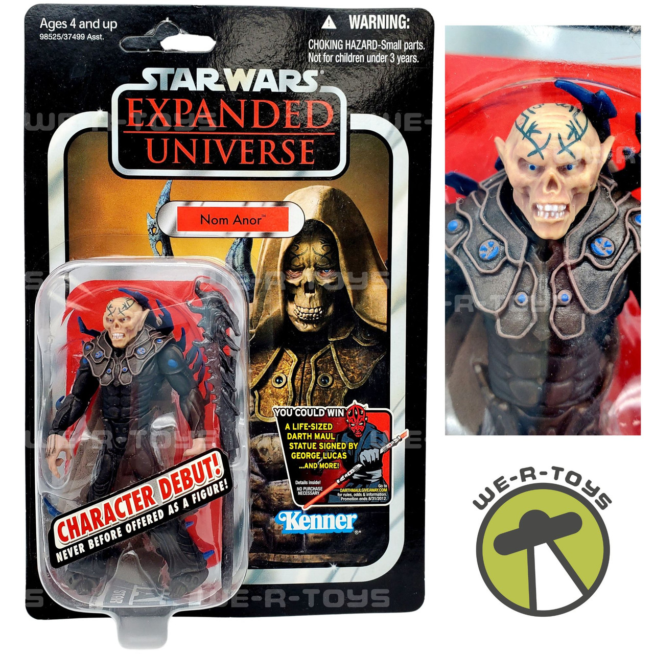Star Wars Expanded Universe Nom Anor UNPUNCHED Kenner 2010