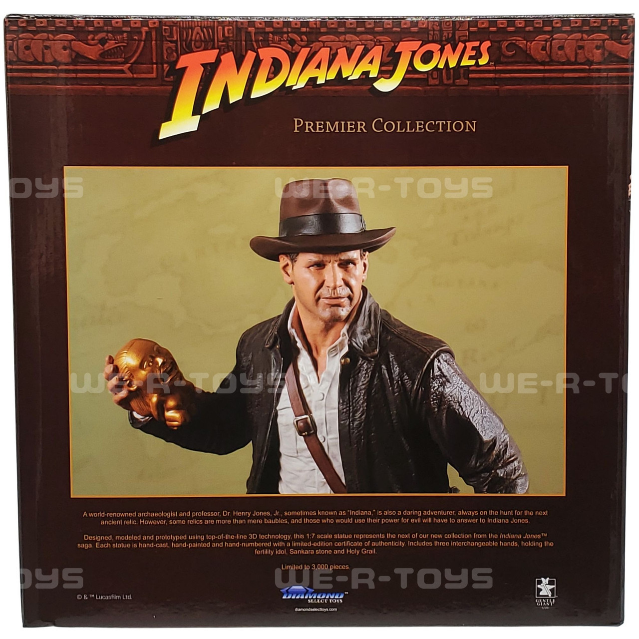 Indiana Jones - Figurine Henry Walton Jones Jr. Indiana Jones Diamond Premier Collection Treasure Statue Ver 699788847794 Indiana Jones - Figurine Henry Walton Jones Jr. Indiana Jones Diamond Premier Collection Treasure Statue Ver 699788847794