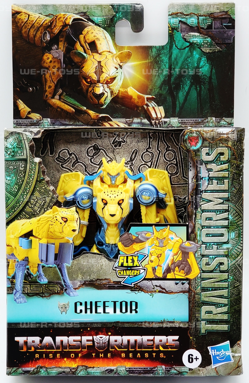 Transformers Rise of the Beasts Flex Changers Cheetor Action Figure 2022  NRFB - We-R-Toys